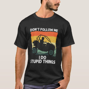 Nebeneinander-Design für Männer Frauen UTV ATV SxS T-Shirt