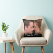 Nebeneinander kundenspezifisches Foto/Datum Kissen (Stuhl )