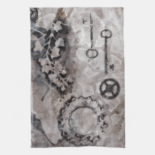 Nebeneinanderstellung II Geschirrtuch