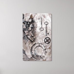 Nebeneinanderstellung II Leinwanddruck