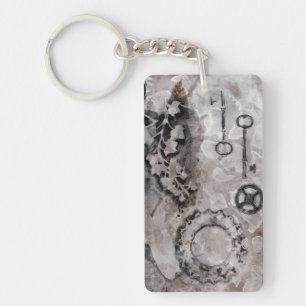 Nebeneinanderstellung II Schlüsselanhänger