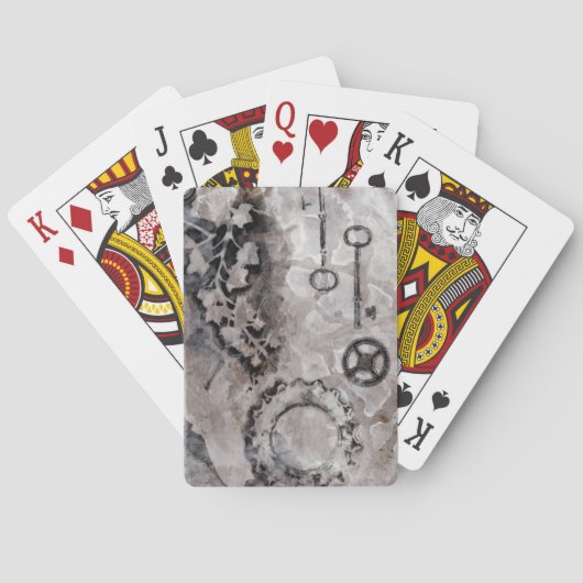 Nebeneinanderstellung II Spielkarten (Rückseite)