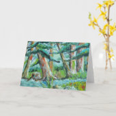 Nebenfluss im Holz Karte (Gelbe Blume)