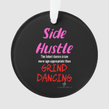 Nebenjob vs. Grind Dancing Neonrosa Text