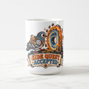 Nebenquest akzeptiert Lustige Taube Kaffeetasse