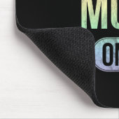 Nebenquest-Modus aktiviert - Lustiger Rave-Edm-Fes Mousepad (Ecke)