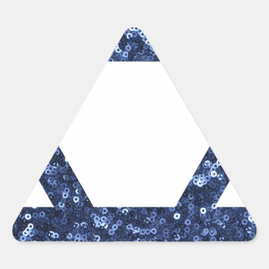 Nebenstar von David Dreieckiger Aufkleber (Vorderseite)