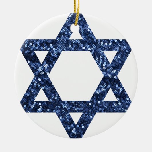 Nebenstar von David Keramikornament (Vorne)