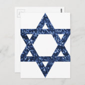 Nebenstar von David Postkarte (Vorne/Hinten)