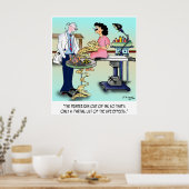 Nebenwirkungen Cartoon 9486 Poster (Küche)