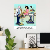 Nebenwirkungen Cartoon 9486 Poster (Heimbüro)