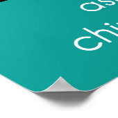 Nebenwirkungen des Chiropraktischen Posters Poster (Ecke)