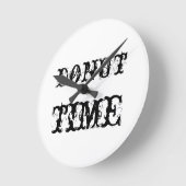 Nebenzeit Runde Wanduhr (Winkel)