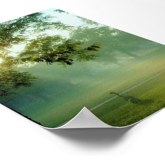 neblig poster (Ecke)