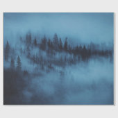 NEBLIGER KIEFERNWALD GESCHENKPAPIER (Flach)