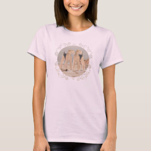 Nebliger Küstenstreifen T-Shirt