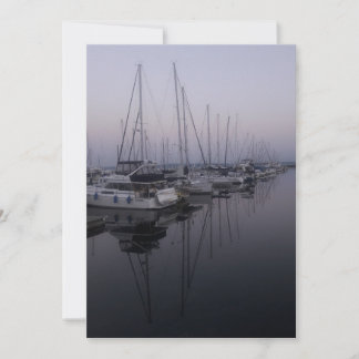nebliger Marina Einladung