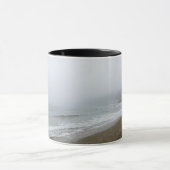 Nebliger Strand von Scarborough Tasse (Zentrum)