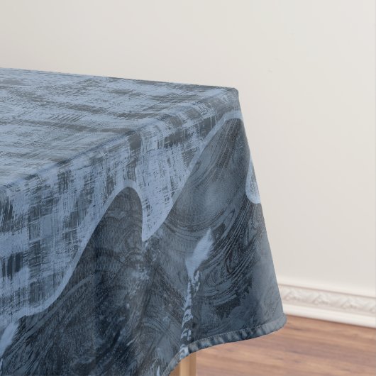 nebliges Stadtmuster Tischdecke (Beispiel)