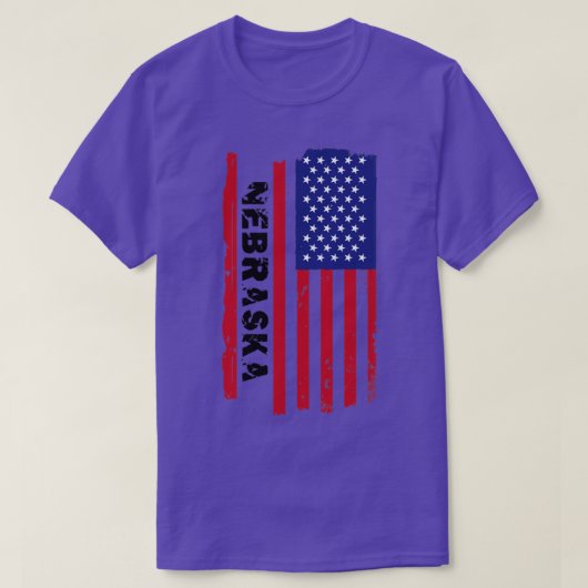 Nebraska18 T-Shirt (Design vorne)