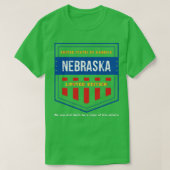 Nebraska8 T-Shirt (Design vorne)