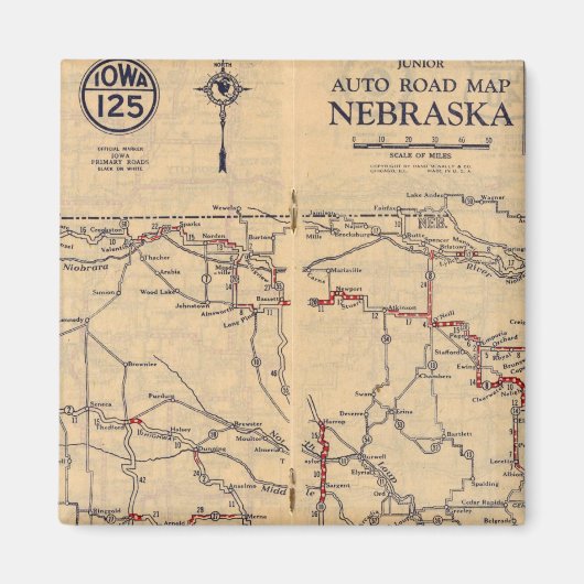Nebraska 2 magnet (Vorne)