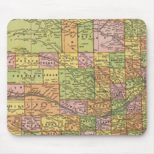 Nebraska 2 mousepad (Vorne)