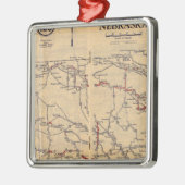 Nebraska 2 ornament aus metall (Links)