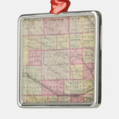 Nebraska 3 silbernes ornament (Links)