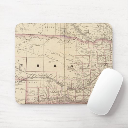Nebraska 5 mousepad (Mit Mouse)