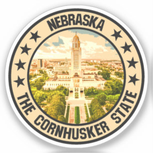Nebraska Aufkleber