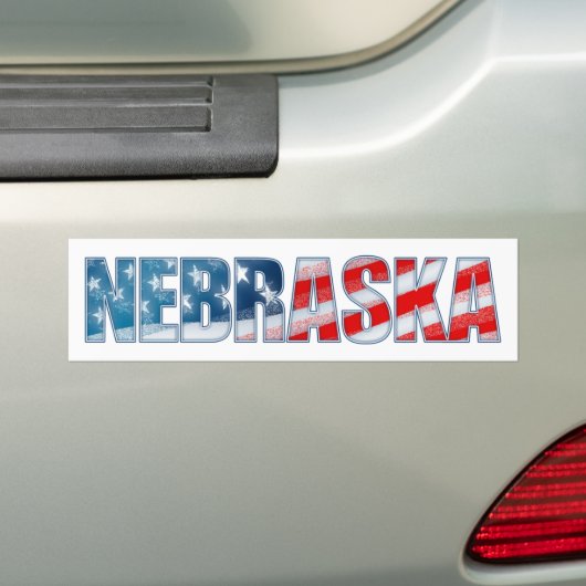 Nebraska Autoaufkleber (Auf Auto)