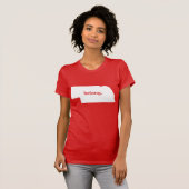 Nebraska Belong Staaten Map T-Shirt (Vorne ganz)