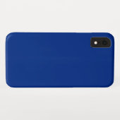 Nebraska Blue Case-Mate iPhone Hülle (Rückseite (Horizontal))