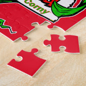 Nebraska Cartoon Corn Cob Puzzle (Seite)