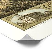 Nebraska City, NE Panoramakarte - 1868 Poster (Ecke)