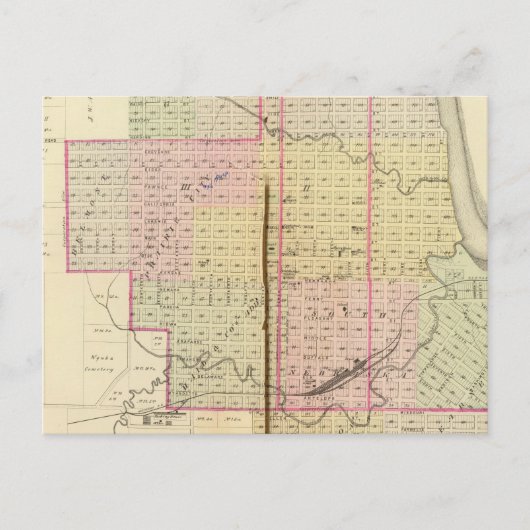 Nebraska City, Nebraska Postkarte (Vorderseite)