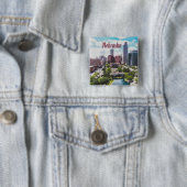 Nebraska City Skyline Omaha Button (Beispiel)