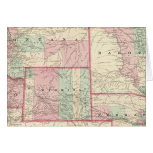 Nebraska, Dakota, Idaho, Montana und Wyoming