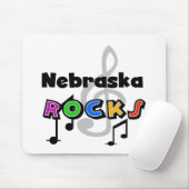 Nebraska-Felsen Mousepad (Mit Mouse)