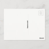 Nebraska-Flachland (ya-Look gemacht) Postkarte (Rückseite)