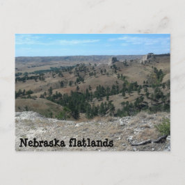 Nebraska-Flachland (ya-Look gemacht) Postkarte