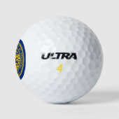NEBRASKA FLAG GOLFBALL (Logo)