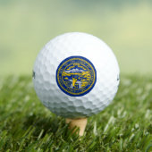 NEBRASKA FLAG GOLFBALL (Insitu T-Shirt)