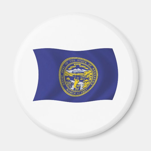 Nebraska Flag Magnet (Vorne)