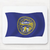 Nebraska Flag Mousepad (Vorne)