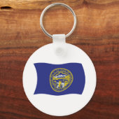 Nebraska Flag Schlüsselanhänger (Vorderseite)
