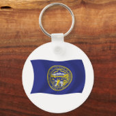 Nebraska Flag Schlüsselanhänger (Vorderseite)