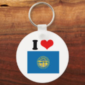 NEBRASKA FLAG SCHLÜSSELANHÄNGER (Vorderseite)