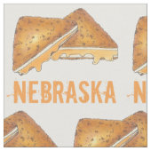 Nebraska Fried Toasted Cheese Frenchees Sandwich Stoff (Nahaufnahme)